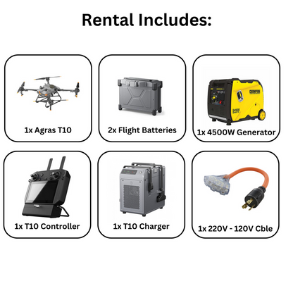 DJI Agras T10 Rental